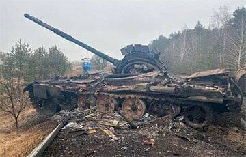 В Киевской области ВСУ уничтожили еще одну колону российской техники