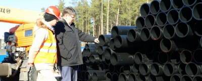 В Дзержинске началось строительство водопровода к поселку Пыра