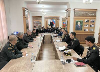 В Военной академии ВС Азербайджана состоялась встреча с пакистанской делегацией