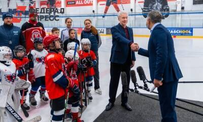 Собянин открыл новый спортивный комплекс в Москве