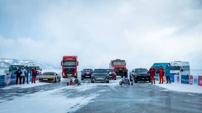Стартовали ежегодные автомобильные соревнования «Дни скорости на льду Байкала»