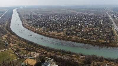 Северо-Крымский канал начал заполняться водой из Днепра после подрыва дамбы