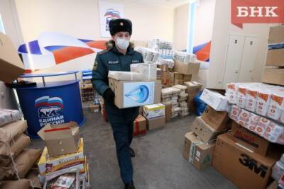 В Коми подготовили вторую партию гуманитарной помощи для беженцев из ДНР и ЛНР