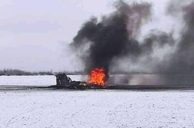 В Чернигове сбили самолет российских оккупантов