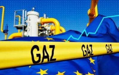 Стоимость газа в ЕС достигла рекордных 2400 долларов за тысячу «кубов»