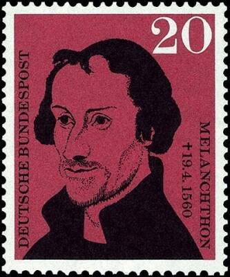 История Германии в почтовых марках: Филипп Меланхтон