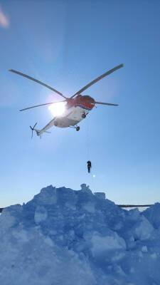 На Сахалине проходят тренировки парашютной десантно-пожарной службы
