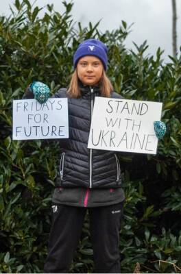 Шведская активистка поддержала Украину