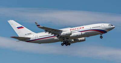 Правительственный Ил-96-300 вылетел из России в США (фото)