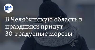 В Челябинскую область в праздники придут 30-градусные морозы. Скрин