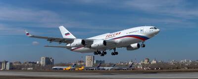 Из Петербурга в Вашингтон вылетел правительственный борт Ил-96