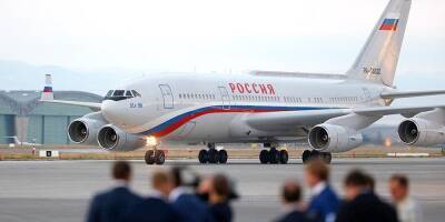 Российский правительственный Ил-96 вылетел в США
