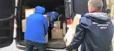Из Карелии на Донбасс оправилась первая машина с гуманитарной помощью