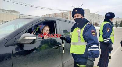 Женщины-водители Новочебоксарска получили подарки к празднику