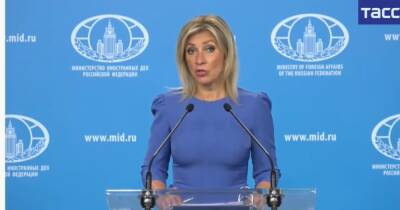 Захарова рассказала, зачем борт правительства РФ улетел в США