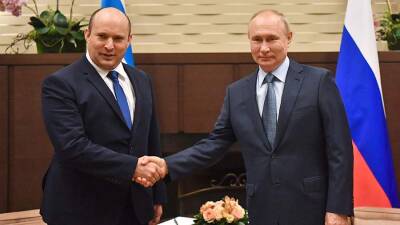 Песков сообщил о переговорах Путина и Беннета в Кремле