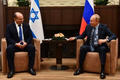 Путин обсудил с премьером Израиля положение израильтян на Украине