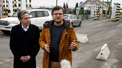 Энтони Блинкен и Дмитрий Кулеба встретились на украинско-польской границе