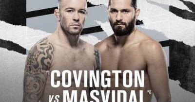 Ковингтон одолел Масвидаля на UFC 272 в главном бою основного карда
