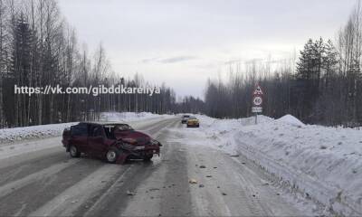 В Карелии пьяный водитель устроил ДТП: пострадали трое человек