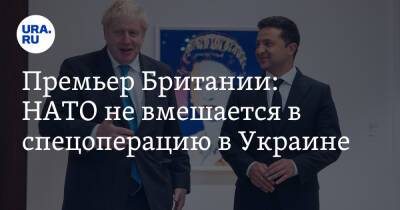 Премьер Британии: НАТО не вмешается в спецоперацию в Украине