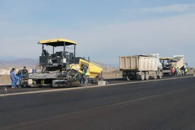 Начаты работы по асфальтированию дороги Барда-Агдам (ФОТО)
