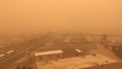Пыльная буря в Израиле: воздух загрязнен. Как себя вести, чтобы не пострадать