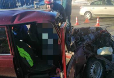 В ДТП на трассе Петербург-Сортавала пострадал водитель легковушки