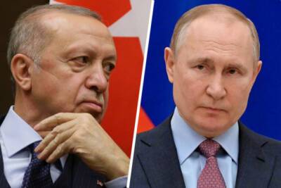Эрдоган призвал Путина прекратить обстрел мирного населения Украины