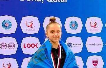 15-летняя украинская гимнастка отказалась подниматься на один пьедестал с россиянками на Кубке мира