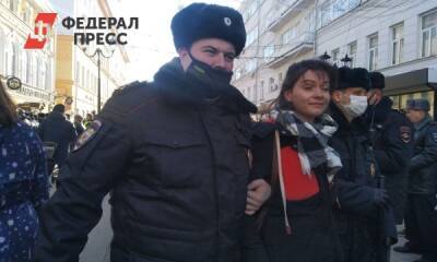 В центре Нижнего Новгорода задержали участников несанкционированных акций