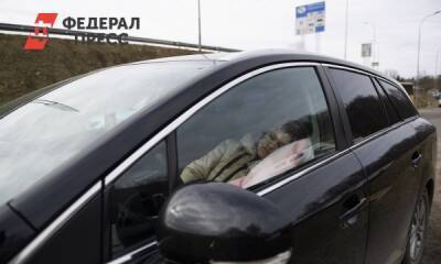 На Украине арестовали женщину, которая пыталась вывезти мужа из страны в багажнике «Лексуса»