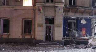 МИД Азербайджана сообщил о повреждении здания консульства в Харькове