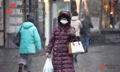 Штормовой ветер и снегопад обрушится на Томск