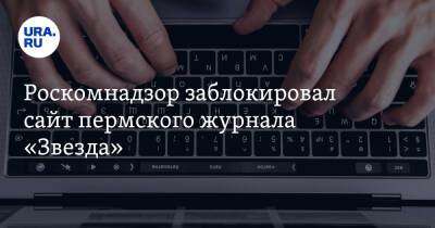 Роскомнадзор заблокировал сайт пермского журнала «Звезда»