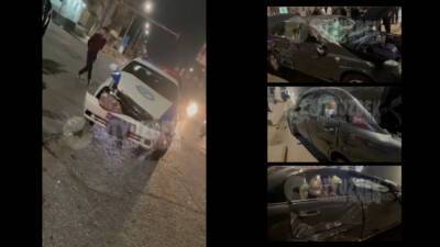 Инспектор ДПС в ходе погони за нарушителем спровоцировал ДТП в Ташкенте. Видео