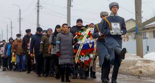 Погибшие на Украине военные похоронены в Камышине