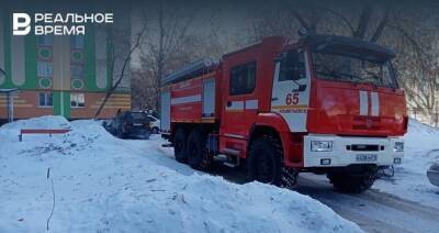 В Альметьевске утром из пожара спасли пять человек, погибла одна женщина
