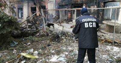 В Харькове сбитый российский самолет упал на авиационное предприятие