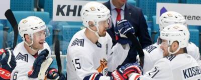 «Металлург» обыграл «Барыс» в четвертом матче серии плей-офф КХЛ