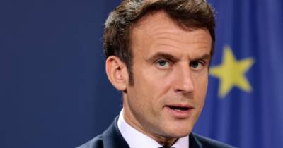 Макрон: Европа ввела санкции, но Франция не ведет войну с Россией