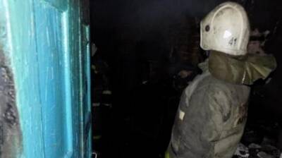 При пожаре в воронежском селе пострадал пожилой мужчина