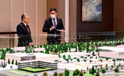 Мирзиёеву презентовали проекты Олимпийского городка и новой зеленой прогулочной зоны