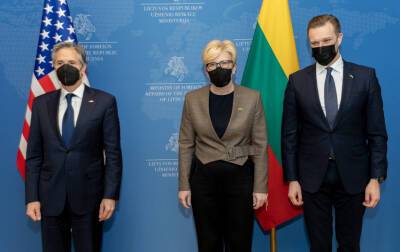 Премьер Литвы после встречи с Блинкеном: в Украине идет борьба за то, как будет выглядеть мир