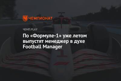 По «Формуле-1» уже летом выпустят менеджер в духе Football Manager