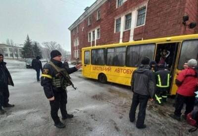 В Мариуполе объявлена эвакуация мирного населения