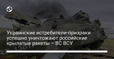 Украинские истребители-призраки успешно уничтожают российские крылатые ракеты – ВС ВСУ