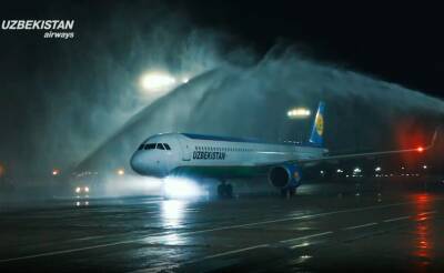 Uzbekistan Airways получила второй самолет Airbus A321neo. Видео