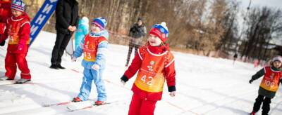 В Дмитровском округе прошла детская лыжная гонка «Ладушки-Оладушки»
