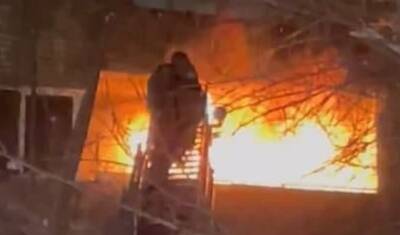 Ночью в Тюмени произошёл пожар в квартире на улице Шаимский проезд